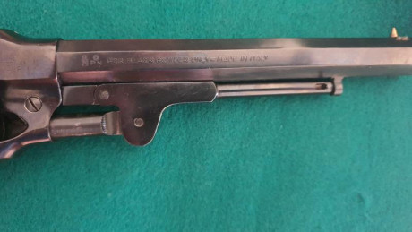 Vendo revolver EUROARMS Roger & Spencer cal .44

Estado pefecto. Ahora tiro con Remington.

El arma 01