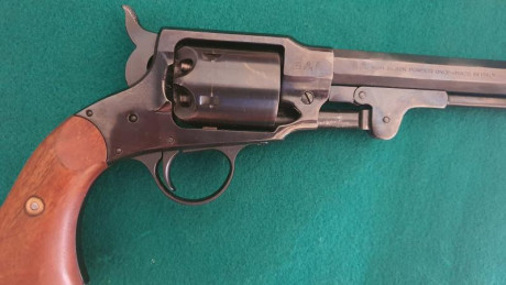 Vendo revolver EUROARMS Roger & Spencer cal .44

Estado pefecto. Ahora tiro con Remington.

El arma 00