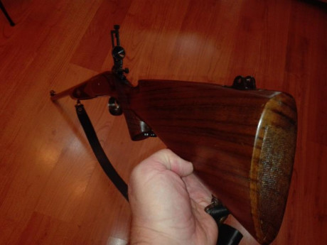 Fusil en buen estado y bastante preciso 500€  con turquesa incluida ,portes aparte . 150