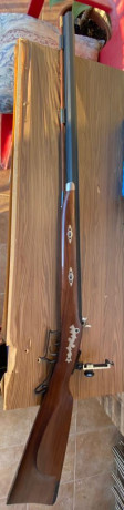 Vendo rifle Tryon de Pedersoli calibre 45 modelo Match impecable, sin marcas ni roces ni en maderas ni 10