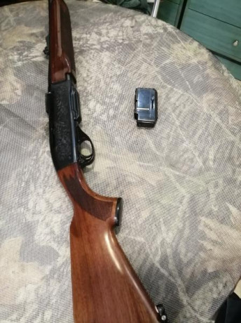 Rifle prácticamente sin uso,como  se puede observar en las fotos. Por sus características fisicas,está 11