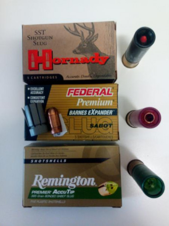 Hola,
Vendo escopeta Mossberg 500 cal 12 con dos cañones:
-Cañon cilíndrico de 47 cms
-Cañon rayado de 10