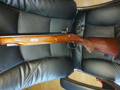 Vendo Alexander Henry cal. 45 de AMR, cañón octogonal de 82 centímetros y paso 1:20, diopter y túnel. 00