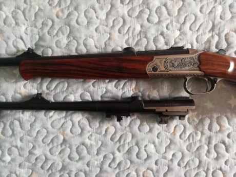 Vendo monotiro Merkel k1jagd calibre 243
Cañón adicional 7*65R
Monturas con anillas de pulgada, dos juegos 11