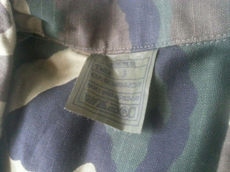 30€ las dos prendas envio incluido por mensajeria.

Chaqueton intemperie+camisa 20