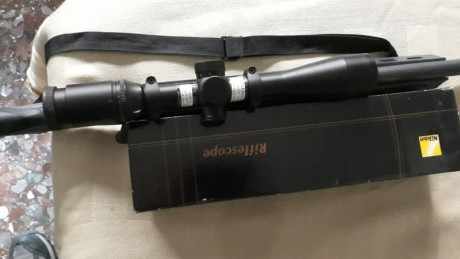 Buen visor para rececho sin llegar a ser de alta gama, Nikon Monarch, 4-16x42,  con control de paralaje, 02