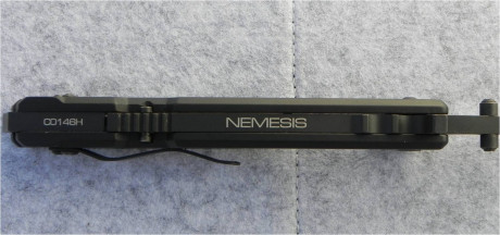 Hola, vendo Extrema Ratio Nemesis, nunca afilada ni usada,no tengo la caja, original, nada de copia china.
Pongo 11