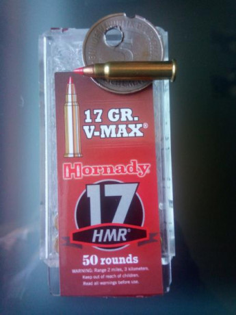 En venta rifle Marlin calibre 17HMR.Madera laminada,cañón inox pesado flotado,gatillo regulable y dos 00