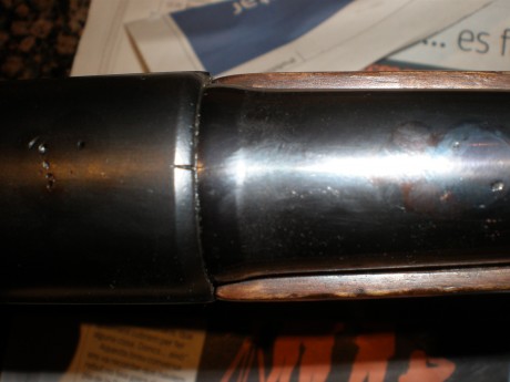 Nuevo no es ...es viejito, fabricado en 1873 para SUECIA, en 12,17 x42 anular y recamerado en 1889 para 20