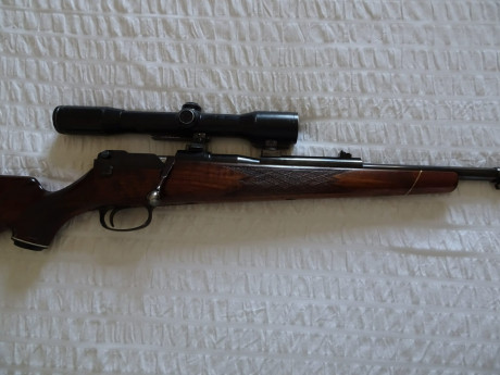 Buenas a todos. Vendo Mauser 66 en calibre 7mm Rem. Magnúm en un estado excepcional, como se puede comprobar 01