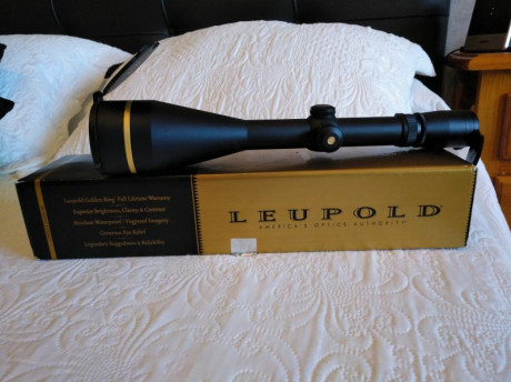 Vendo visor de la marca Leupod VX-3L 6.5-20 X 56 LR Matte - 30 mm Fine Duplex, está totalmente nuevo con 00