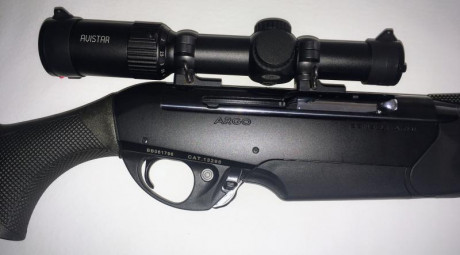 Vendo: 

Benelli Argo Comfortech 9,3x62 (sistema de gases recién cambiado por el del Argo E, por la casa 11