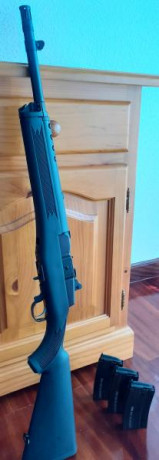 Ruger mini 14 tactical en calibre 300 Blackout vendo por nuevo proyecto, guiada este año y aún no estrenada, 01