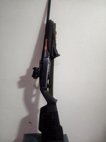 Esto del confinamiento da mucho tiempo para enredar.

Me aburrí de ver mi 750 Carbine con sus maderitas, 00