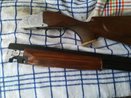 Vendo escopeta FN Browning, 12-70 modelo B25 con toda la bascula grabada. Ajustada a mano.
Precio: 599,00€, 02
