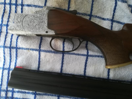 Vendo escopeta FN Browning, 12-70 modelo B25 con toda la bascula grabada. Ajustada a mano.
Precio: 599,00€, 01