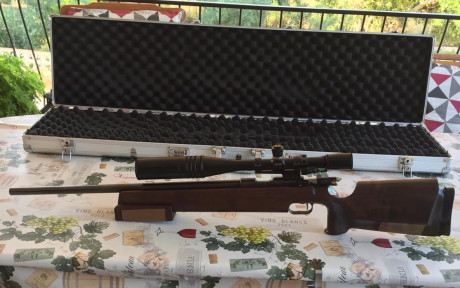 Un amigo vende una Anschutz Macht 54.
Carabina y maletín 550 euros
 REBAJADA A 500 EUROS. 
El visor no 12