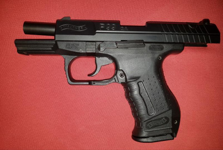Buenas, pongo en venta esta magnífica y apenas usada Walther P99 Quick Action. Es como una Glock 19, versión 01