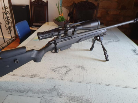 Vendo tikka tactical 308 con freno de boca sako y gatillo con pelo.1200e.fotos wassap 696927927.en cuanto 00