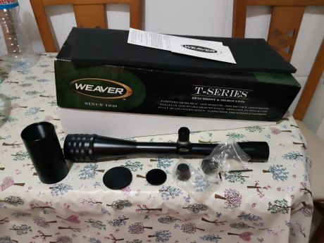 pues eso un compañero vende un visor weaver t36 completo  excepto las tapas de la torretas pequeña puesto 02