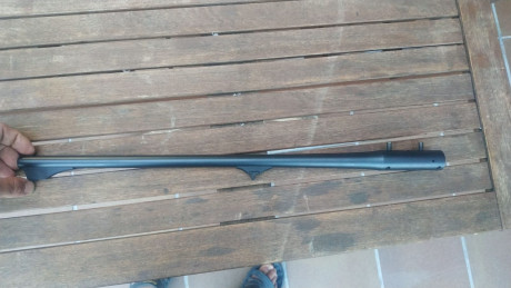 Se vende cañon blaser R93 8 x 57 standar con elementos de punteria y su cargador correspondiente, solo 01