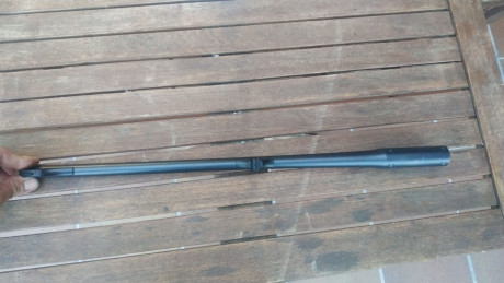 Se vende cañon blaser R93 8 x 57 standar con elementos de punteria y su cargador correspondiente, solo 00