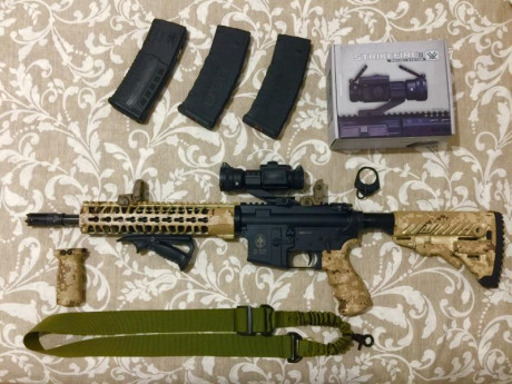 Rifle ADC M5 .300 Blk 14.5"
Por dejar la caza vendo mi rifle ADC, con hidro impresión en digital 30