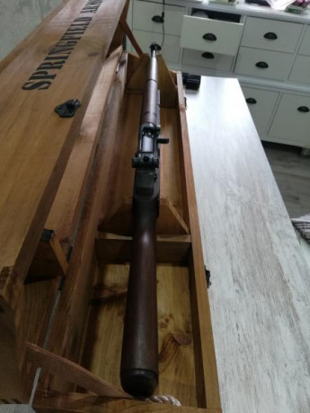 Vendo M1 GARAND edición especial, conmemorativo de la batala de IWO JIMA.
El rifle y sus accesorios están 71