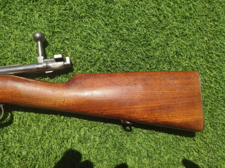 Buenos días.

Muy a mi pesar pongo a la venta mi Carl Gustav del año 1900. El fusil tiene una precisión 10