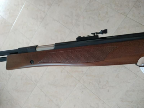 Hola, cambio mi weihrauch hw77k calibre 5.5 en perfecto estado por otra weihrauch hw77 pero con el cañón 01