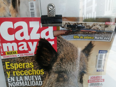   VENDIDO. SE PUEDE CERRAR  

Hola compañeros.

Pongo a la venta mi MARLIN 444. El arma lleva montada 60