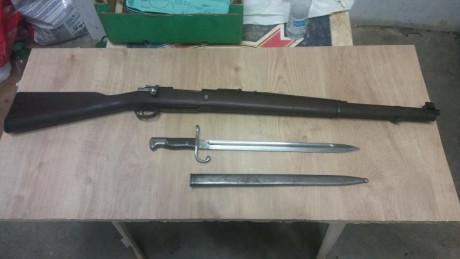Hola pongo en venta una carabina del 7,65x53 de caballeria
Prefiero hacer el trato en mano en la provincia 00