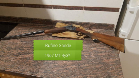 Muy buenas compañeros, muy a mi pesar pongo a la venta está paralela del calibre 410 fabricada por Rufino 02