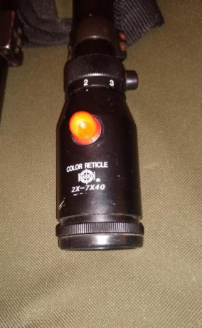 Buenos días!! Vendo browning bar II en calibre 30 06 de cañón corto, tiene monturas Apple y visor para 02