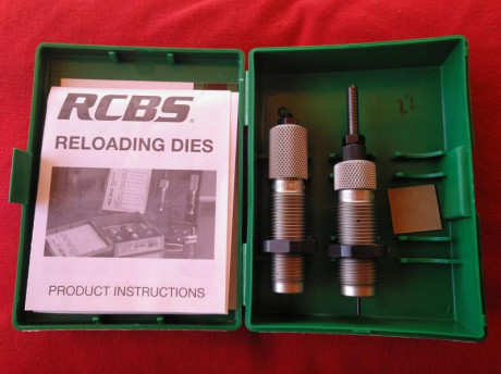Vendo juego de die de la marca RCBS en calibre 270 WSM, están  sin estrenar  por cambio de calibre, su 01