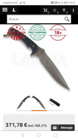 Buenas compis aquí os traigo un pepino de cuchillo fabricado en acero s35vn una de 13 cm y un grosor de 10