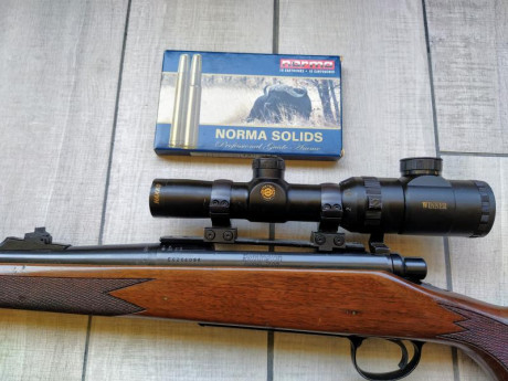 Hola a todos
Un compañero de caza tiene este rifle para vender y me pidio que se lo anunciase.
El arma 01