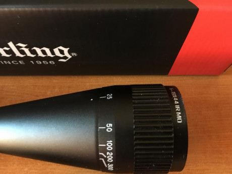 VENDO VISOR NIKKO STIRLING MOUNT MASTER ILUMINADO (ROJO-VERDE)  de 6-18x44 ULTIMO MODELO.. En perfectas 00