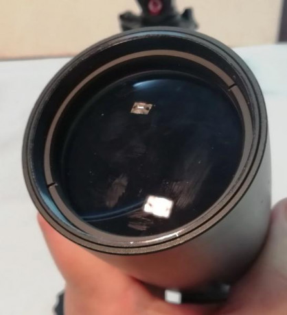 VENDO telescopio terrestre, japonés, marca DANUBIA, de 20X 60 mm. Cuerpo robusto, totalménte metálico, 01