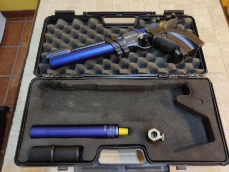Vento pistola neumática Hammerli AP40 muy bien cuidada, 2 contrapesos y dos bombonas. 600€ con portes...654180770 11