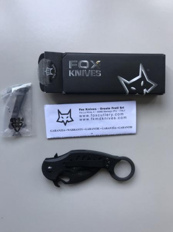 Buenas a todos,

Vendo este cuchillo de la marca Fox Knives que esta como nuevo. Lo compre para regalar, 01