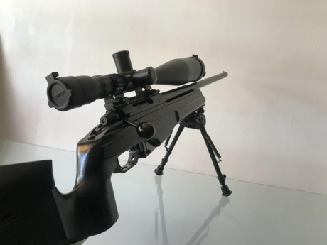 Vendo sako trg22 308 negro con visor sigtron s3 10-50 y bipode tactico,precio todo el conjunto 2500,menos 00