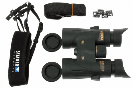 VENDO excelentes prismáticos alemanes, marca STEINER, Mod.SKYHAWK 3.0.8x32
Nuevos a estrenar, con todos 01