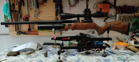 hola pedi consejo para comprar carabina entre 500 y 600 y  al final e cojido cometa lynx v10 4,5 espero 92