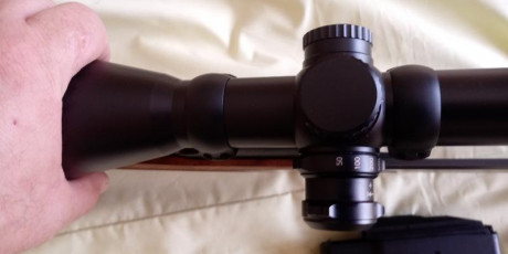 (VENDIDO) Vendo Balser R8, 300 Weatherby Magnum de madera con cargador extraible, con monturas Blaser 10