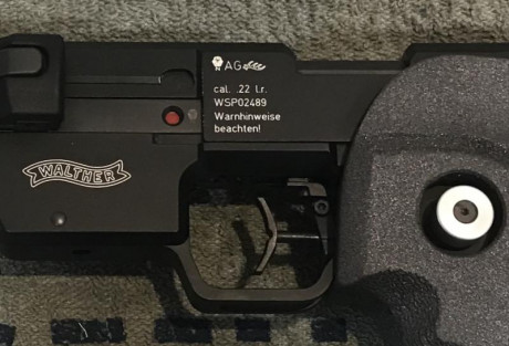 Vendo por cambio a IPSC, mi Walther SSP del 22, en estado excepcional!! Cachas talla L  nuevas, tengo 00