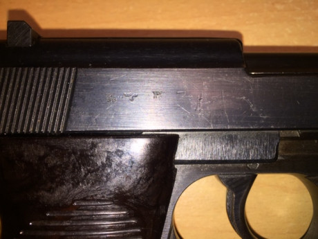 SE HA REBAJADO DE PRECIO-Se trata de una pistola Walther P 38 con el código CYQ  (Speewerke) y por su 00