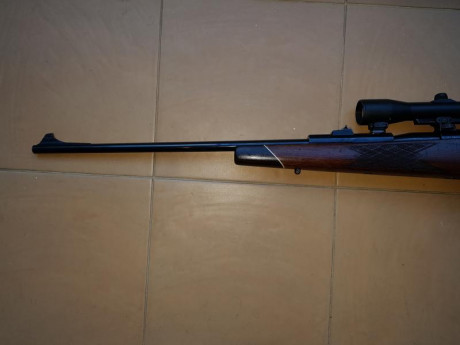 Mauser 66 del calibre 6,5x68 con bases y monturas shuler y con un visor Smith Bender por no utilizar, 00