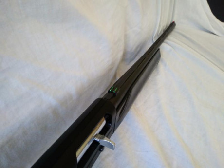 Vendo escopeta Franchi Affinity One.

Calibre 20.

Cañon 61 cm.

Capacidad 4+1 con varilla reductora (extraible) 11