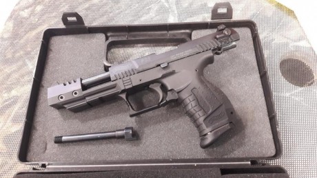 Buenas, cambio Walther P22, como nueva, con no mas de 200 disparos, por revolver o arma similar del 22 01